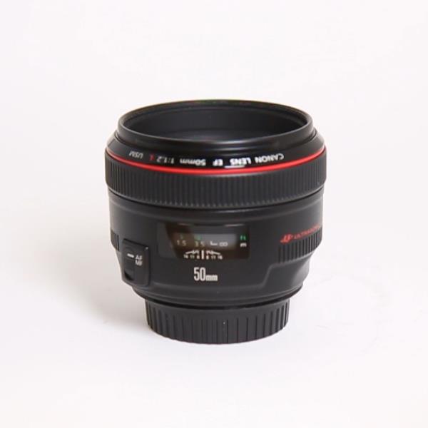 Used Canon EF 50mm f/1.2L USM Standard Lens