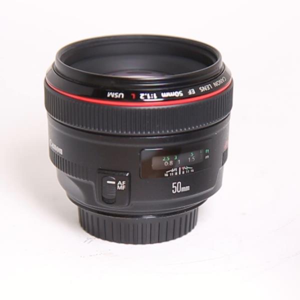 Used Canon EF 50mm f/1.2L USM Standard Lens