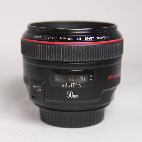 Used Canon EF 50mm f/1.2L USM Standard Lens