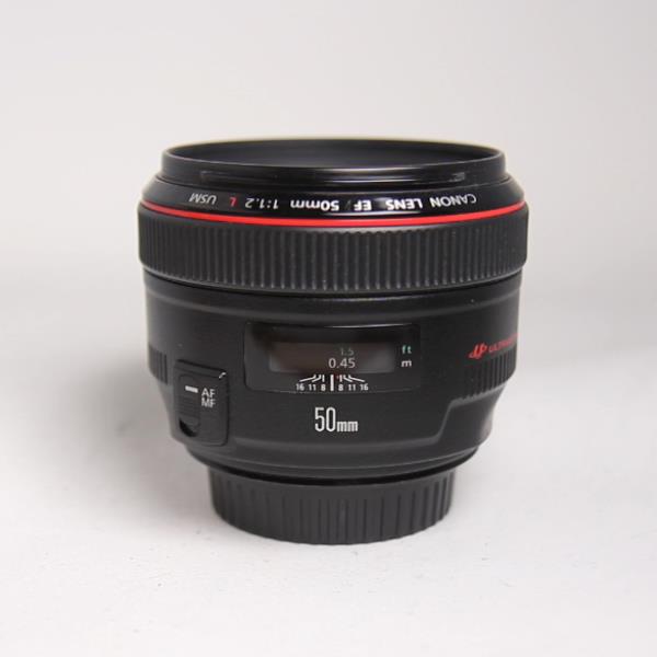 Used Canon EF 50mm f/1.2L USM Standard Lens