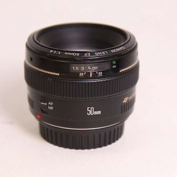 Used Canon EF 50mm f/1.4 USM Standard Lens