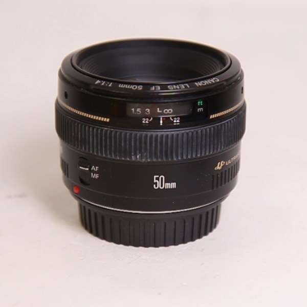 Used Canon EF 50mm f/1.4 USM Standard Lens