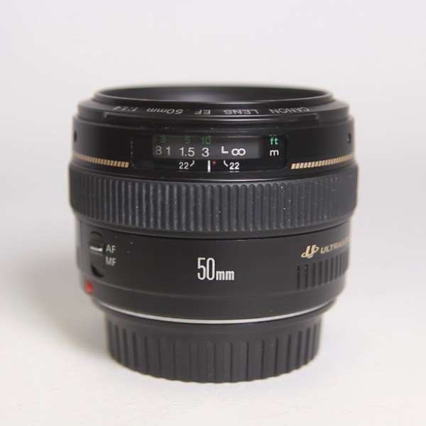 Used Canon EF 50mm f/1.4 USM Standard Lens