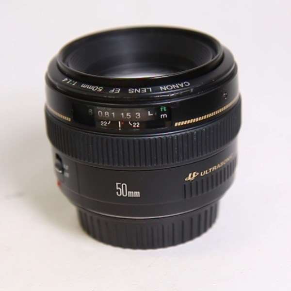 Used Canon EF 50mm f/1.4 USM Standard Lens