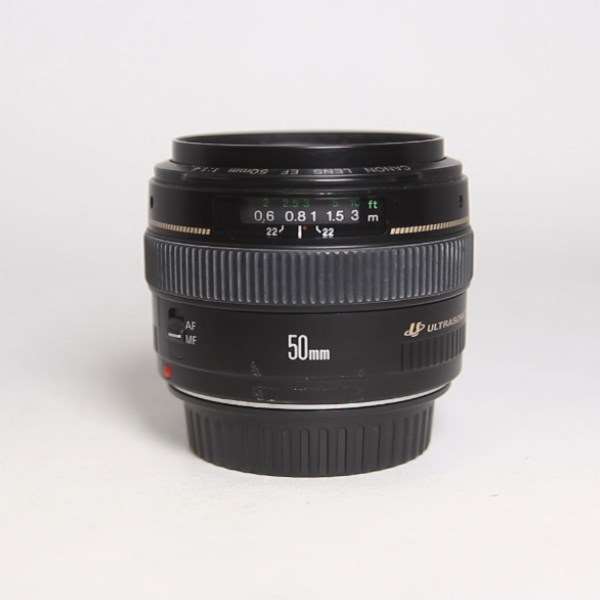 Used Canon EF 50mm f/1.4 USM Standard Lens