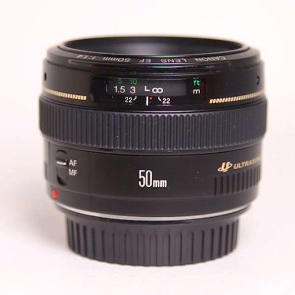 Used Canon EF 50mm f/1.4 USM Standard Lens