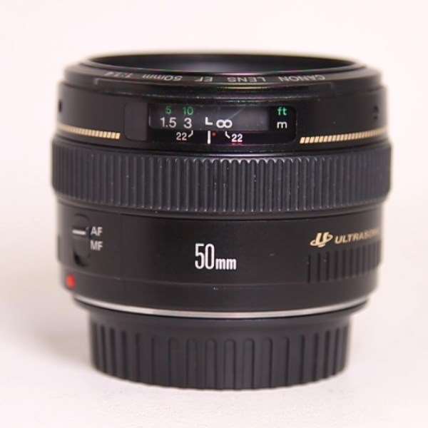 Used Canon EF 50mm f/1.4 USM Standard Lens