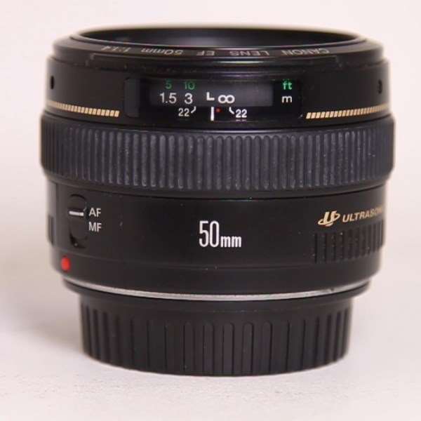 Used Canon EF 50mm f/1.4 USM Standard Lens