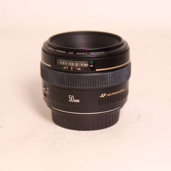 Used Canon EF 50mm f/1.4 USM Standard Lens