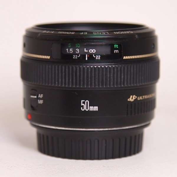 Used Canon EF 50mm f/1.4 USM Standard Lens