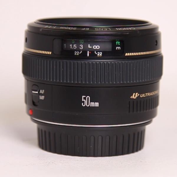 Used Canon EF 50mm f/1.4 USM Standard Lens