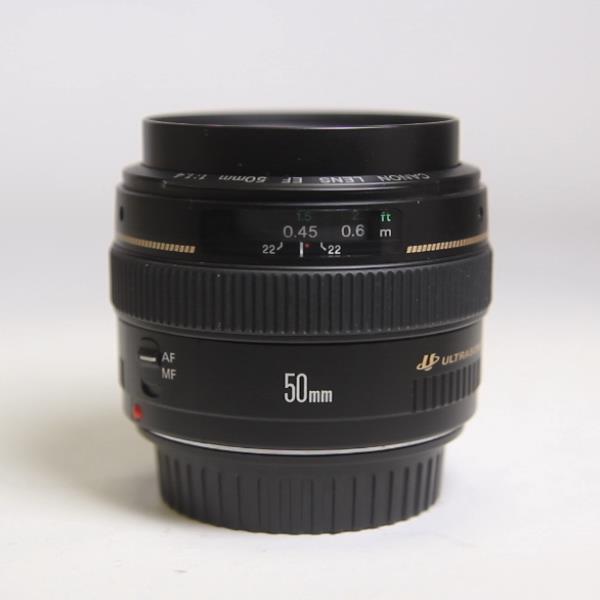 Used Canon EF 50mm f/1.4 USM Standard Lens