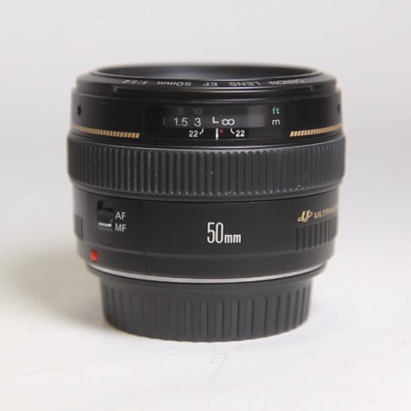 Used Canon EF 50mm f/1.4 USM Standard Lens