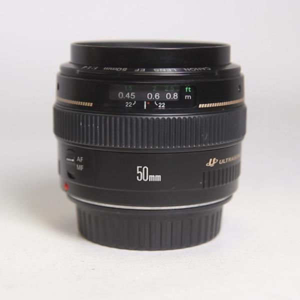 Used Canon EF 50mm f/1.4 USM Standard Lens