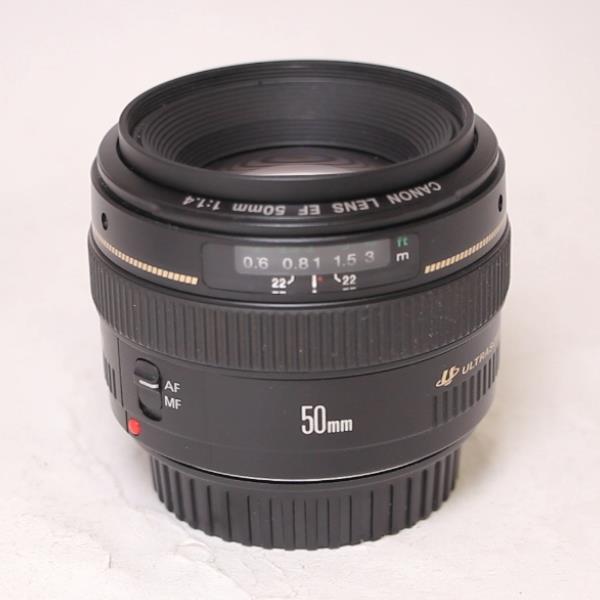 Used Canon EF 50mm f/1.4 USM Standard Lens