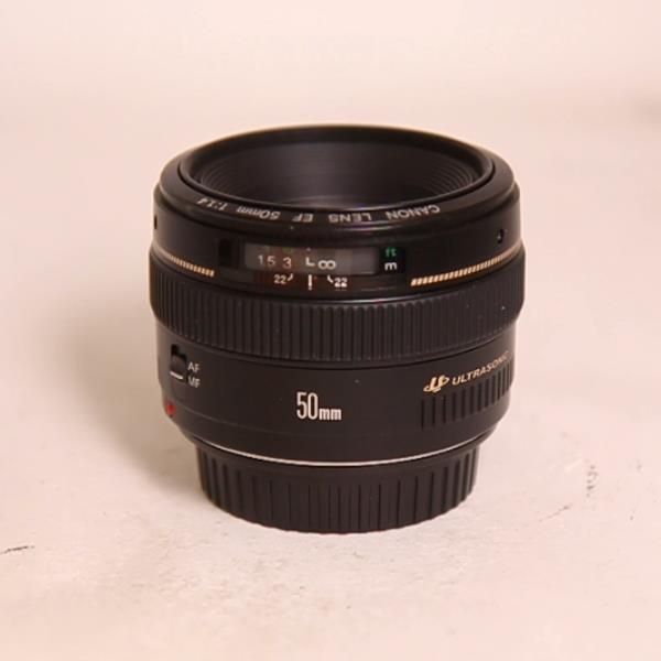 Used Canon EF 50mm f/1.4 USM Standard Lens