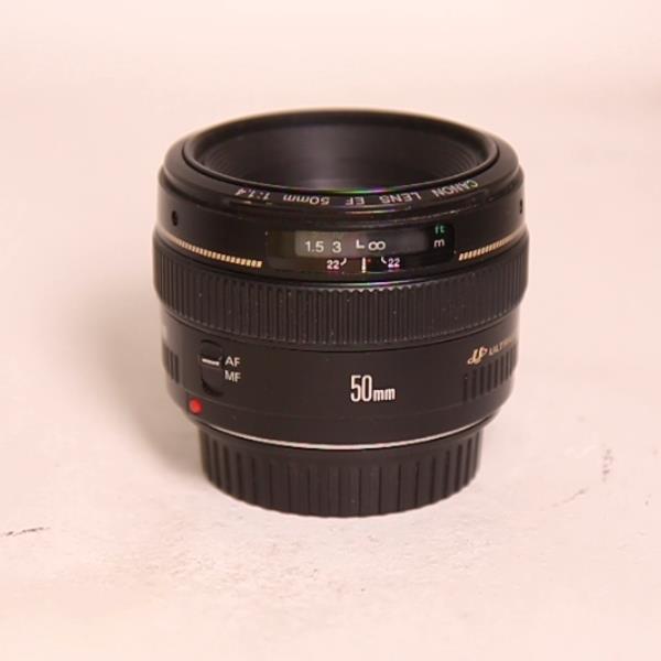 Used Canon EF 50mm f/1.4 USM Standard Lens