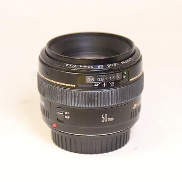 Used Canon EF 50mm f/1.4 USM Standard Lens