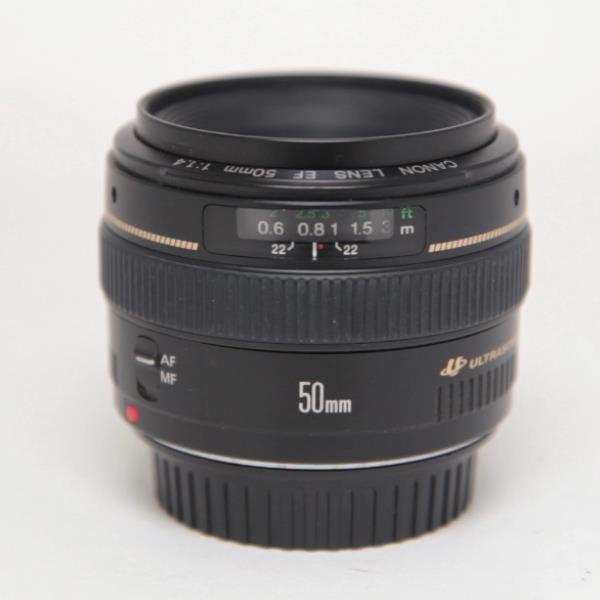 Used Canon EF 50mm f/1.4 USM Standard Lens