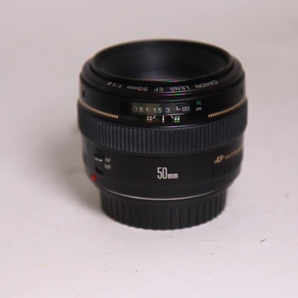Used Canon EF 50mm f/1.4 USM Standard Lens