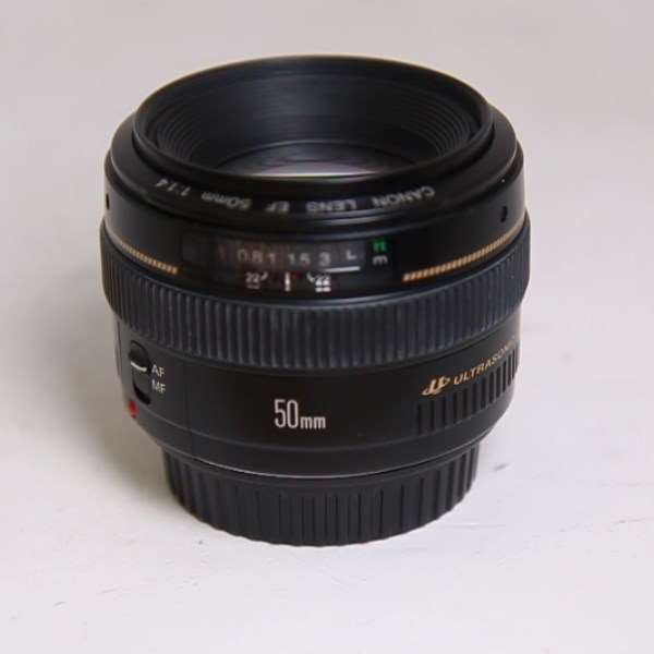 Used Canon EF 50mm f/1.4 USM Standard Lens