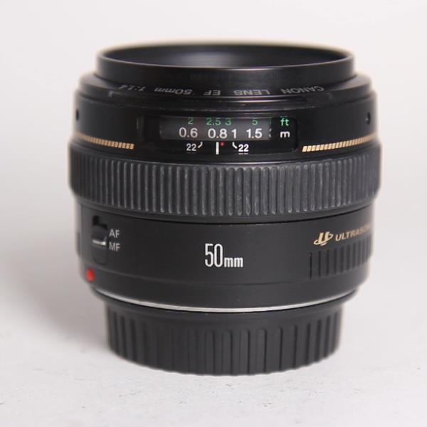Used Canon EF 50mm f/1.4 USM Standard Lens
