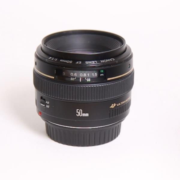 Used Canon EF 50mm f/1.4 USM Standard Lens