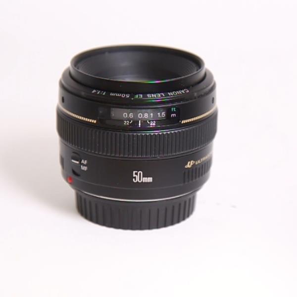 Used Canon EF 50mm f/1.4 USM Standard Lens