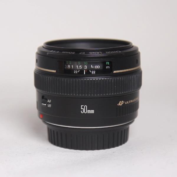 Used Canon EF 50mm f/1.4 USM Standard Lens
