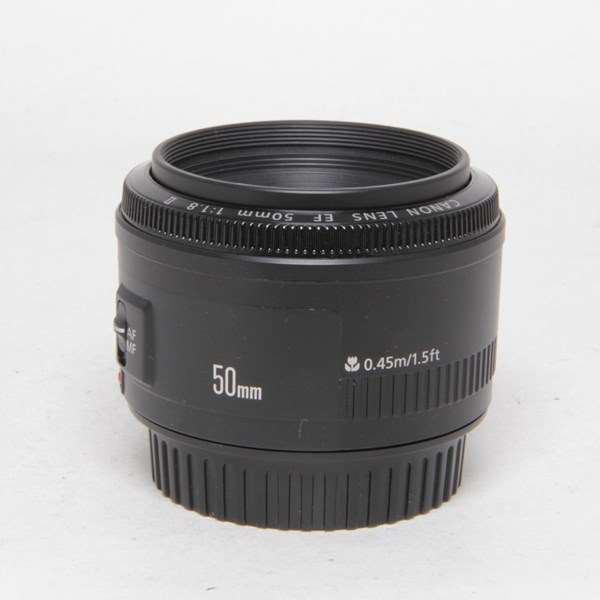 Used Canon EF 50mm f/1.8 Mark 2 Standard Lens