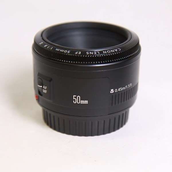 Used Canon EF 50mm f/1.8 II