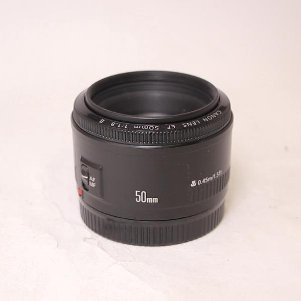 Used Canon EF 50mm f/1.8 II Lens