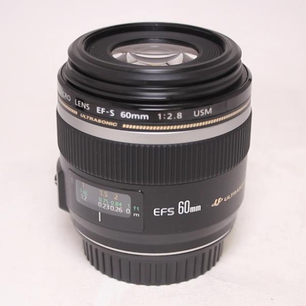 Used Canon EF-S 60mm f/2.8 Autofocus Macro Lens