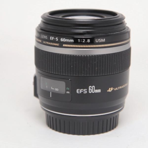 Used Canon EF-S 60mm f/2.8 Autofocus Macro Lens