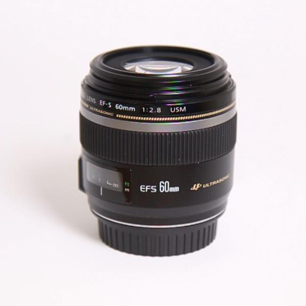 Used Canon EF-S 60mm f/2.8 Autofocus Macro Lens