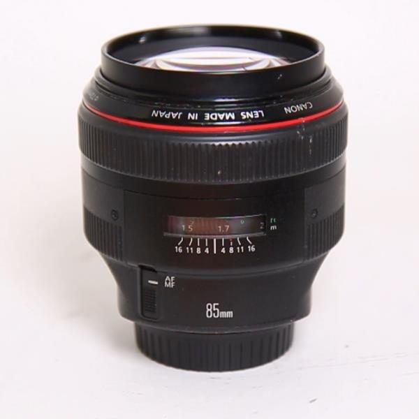 Used Canon EF 85mm f/1.2L II USM Short Telephoto Lens