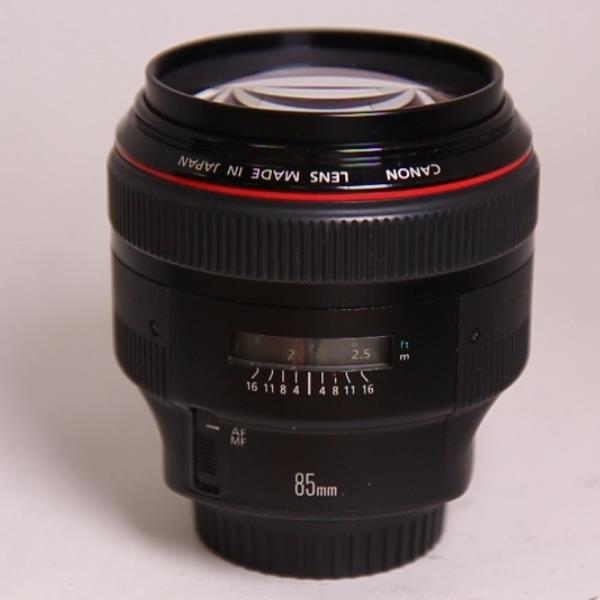 Used Canon EF 85mm f/1.2L II USM Short Telephoto Lens