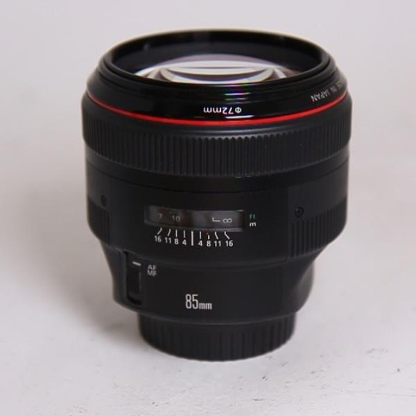 Used Canon EF 85mm f/1.2L II USM Short Telephoto Lens