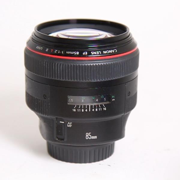 Used Canon EF 85mm f/1.2L II USM Short Telephoto Lens
