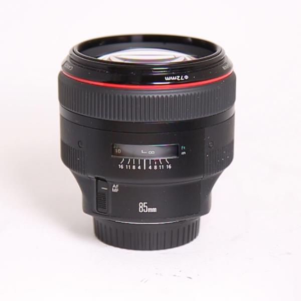Used Canon EF 85mm f/1.2L II USM Short Telephoto Lens