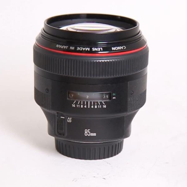Used Canon EF 85mm f/1.2L II USM Short Telephoto Lens