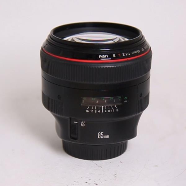 Used Canon EF 85mm f/1.2L II USM Short Telephoto Lens