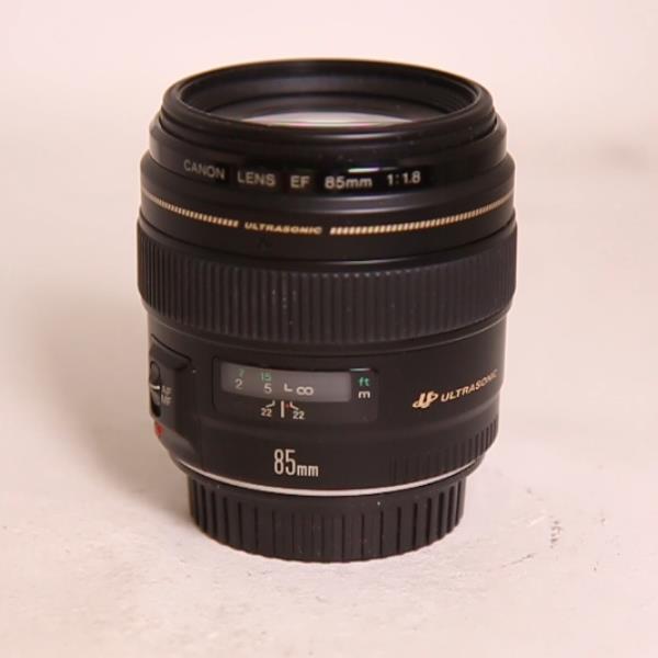 Used Canon EF 85mm f/1.8 USM Short Telephoto Lens