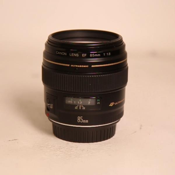 Used Canon EF 85mm f/1.8 USM Short Telephoto Lens