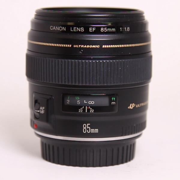 Used Canon EF 85mm f/1.8 USM Short Telephoto Lens