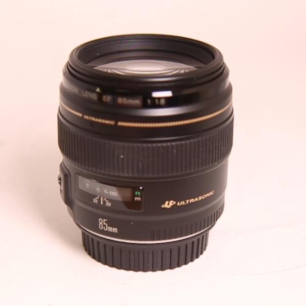 Used Canon EF 85mm f/1.8 USM Short Telephoto Lens