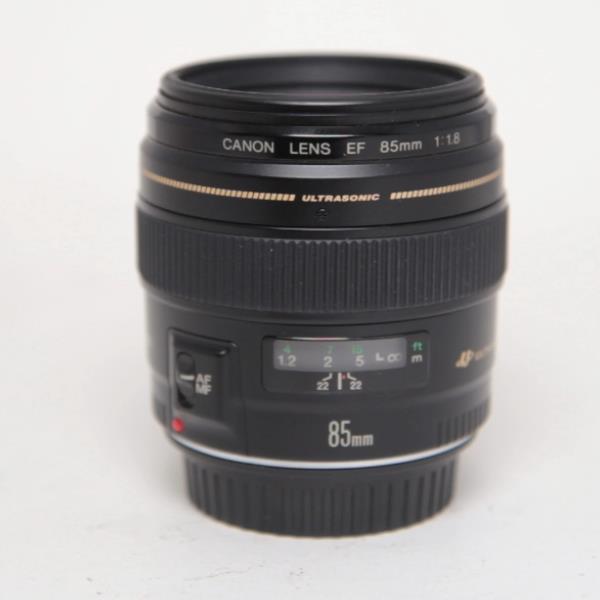 Used Canon EF 85mm f/1.8 USM Short Telephoto Lens