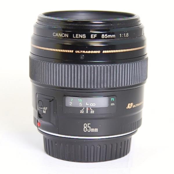 Used Canon EF 85mm f/1.8 USM Short Telephoto Lens