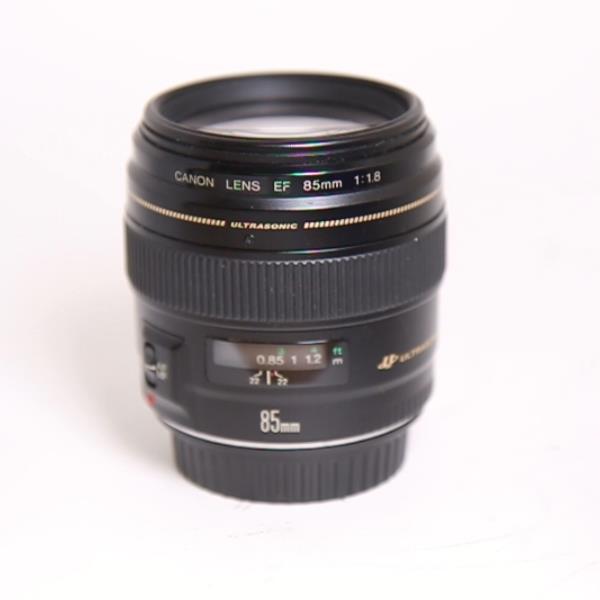Used Canon EF 85mm f/1.8 USM Short Telephoto Lens