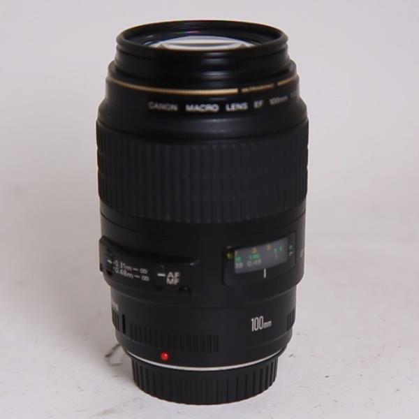 Used Canon EF 100mm f/2.8 USM Autofocus Macro Lens